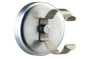 Haftmagnet groß (HG) mit Klammer K3