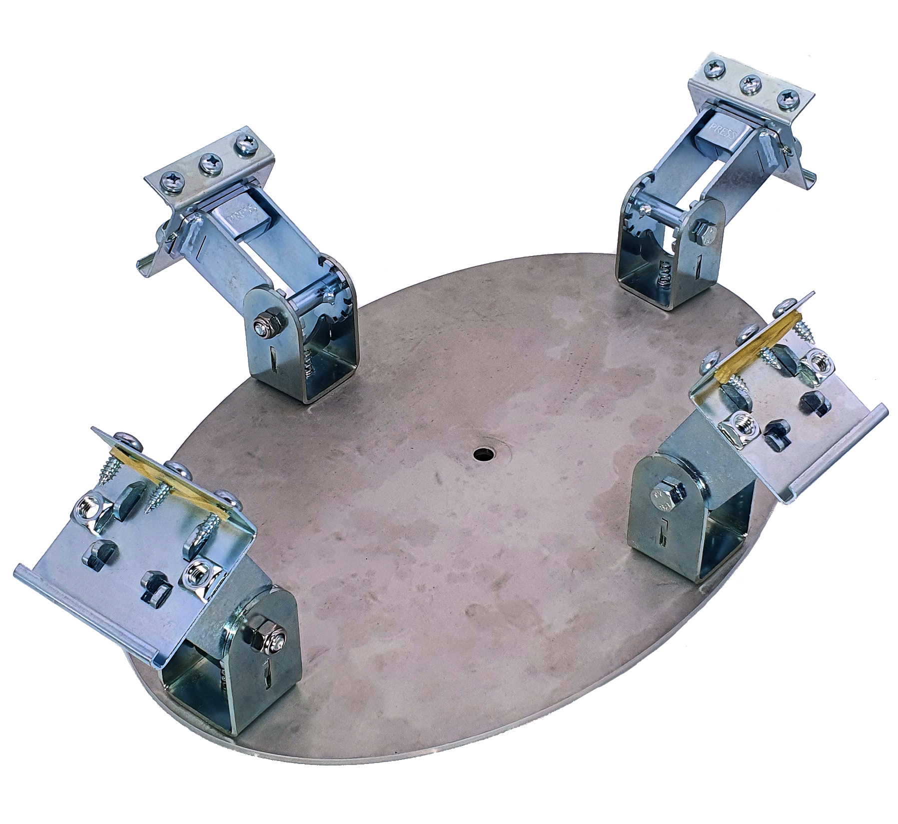 Vierfach Halter für Kurbelstativ - für Aufnahme von 4 Arbeitsleuchten