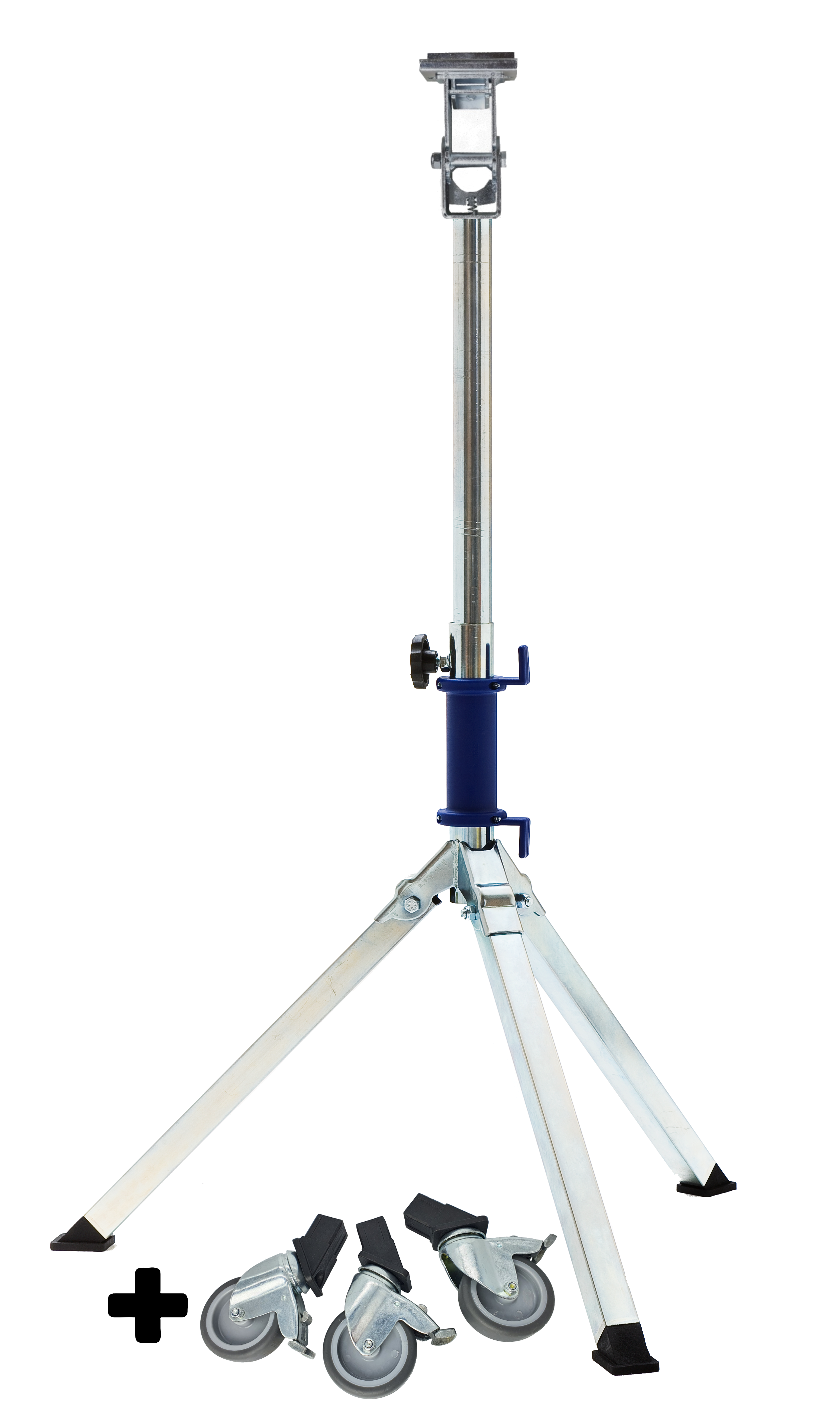 Stativ klein (1m -1,45 m) für Opus m. KlickFix 2 + Lenkrollen 