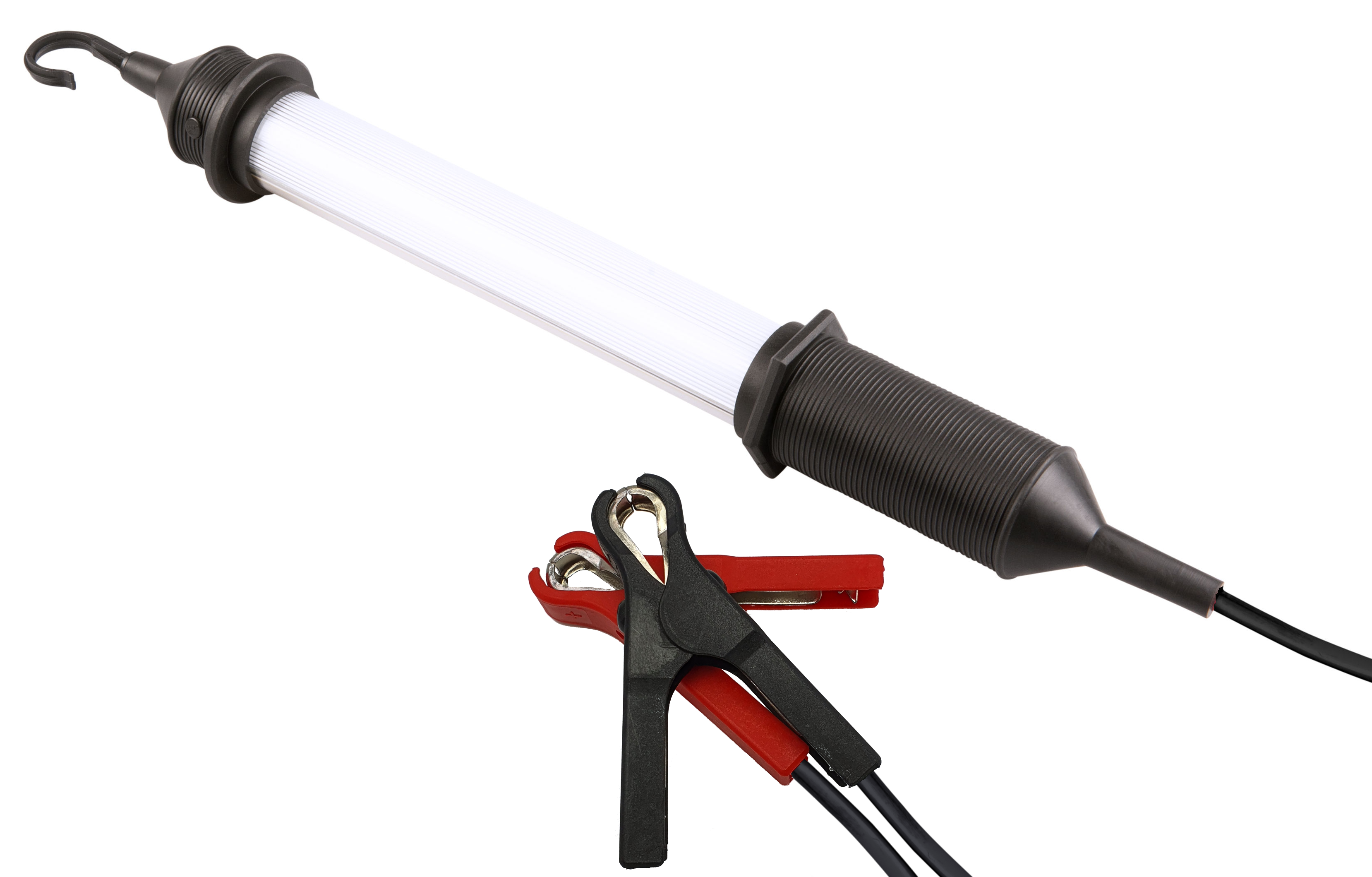 Power Lux LED - 480 lm - 24 Volt DC m. Batterieklemmen