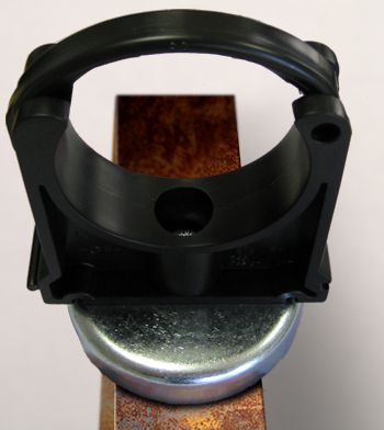 Haftmagnet groß (HG) mit Rohrschelle